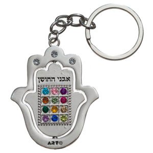 מחזיק מפתחות ניקל מהודר 5 ס"מ