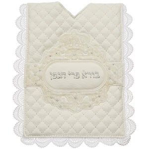 כיסוי מהודר לבקבוק יין דמוי עור עם אבנים 2316 ס"מ