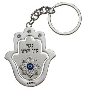 מחזיק מפתחות ניקל מהודר 5 ס"מ