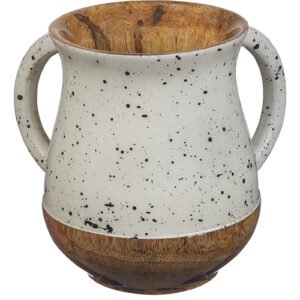 נטלה מהודרת קלה "עץ מנגו עבודת יד" 14 ס"מ