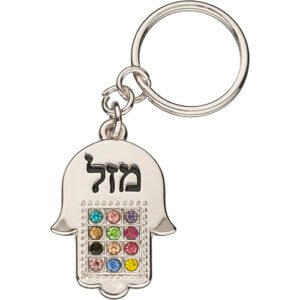 מחזיק חמסה מהודר ניקל 3.52.5 ס"מ