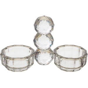 מלחייה קריסטל מהודרת 12X14 ס"מ