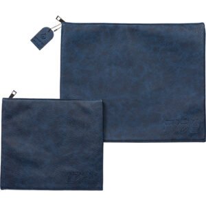 סט טלית תפילין דמוי עור 36X29 ס"מ