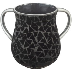 נטלה מאלומיניום מהודרת עם פסיפס 13 ס"מ