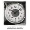 שעון ברכת הבית מסגרת לבנה 30 ס"מ