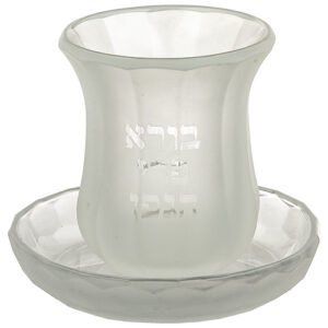 גביע קריסטל מהודר ללא רגל 9 ס"מ תכולה 100 מ"ל