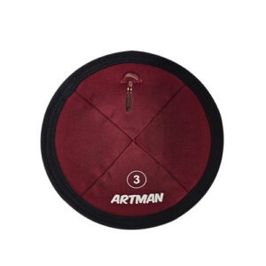 כיפה קטיפה "ארט-מן" עם ריקמה יחי אדוננו גודל 4 - י