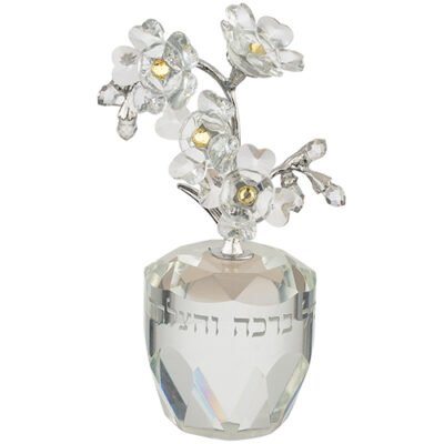 עץ קריסטל ברכה והצלחה 11סמ