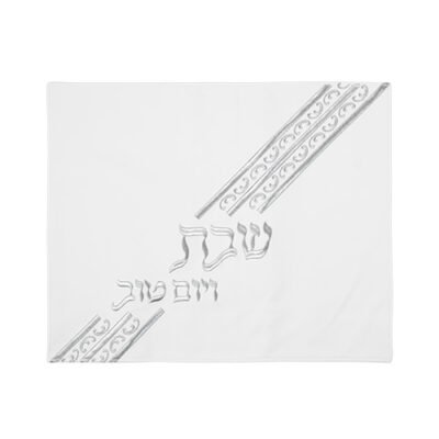 כיסוי חלה מהודר דמוי עור עם רקמה 55X45 ס"מ