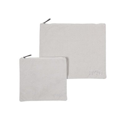 סט טלית תפילין בד דמוי פשתן 36X29 ס"מ