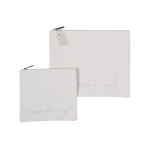 סט טלית תפילין בד קטיפה משי "יברכך" 36X29 ס"מ