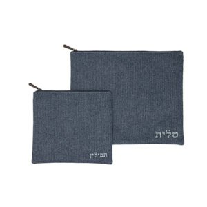 סט טלית תפילין פשתן 36X29 ס"מ