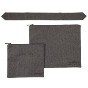 סט טלית תפילין ועטרה פשתן 36X29 ס"מ