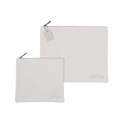 סט טלית תפילין בד קטיפה משי 36X29 ס"מ