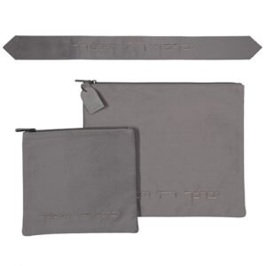 סט טלית תפילין ועטרה קטיפה "יברכך" 36X29 ס"מ