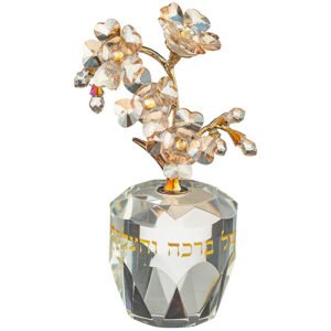עץ קריסטל ברכה והצלחה 11סמ