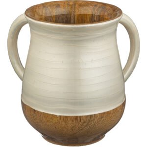 נטלה מהודרת קלה "עץ מנגו עבודת יד" 14 ס"מ