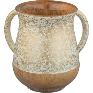 נטלה מהודרת קלה "עץ מנגו עבודת יד" 14 ס"מ