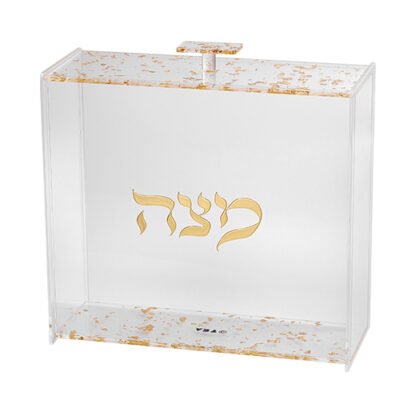 כלי למצה מפרספקס אותיות בולטות 21x23 ס"מ