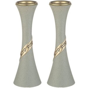 זוג פמוטים "פולימר" מהודרים 19 ס"מ