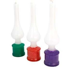 נר הבדלה צבעוני ומהודר 16 ס"מ