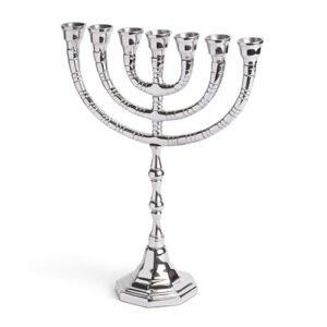 מנורה גימור ניקל 28 ס"מ
