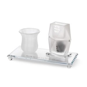 סט הבדלה מהודר קריסטל