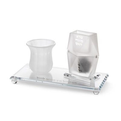 סט הבדלה מהודר קריסטל