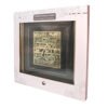 מסגרת ממוסגרת לתלייה עם פלקטה זהב 42x43 ס"מ- אם אשכחך ירושלים