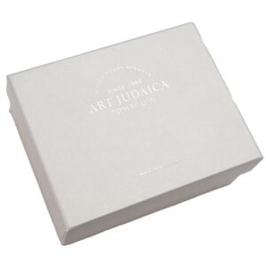 פמוטי קריסטל חמשייה מהודרים 19.5 ס"מ