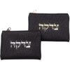 סטנד מעורב של תיקי צדקה דמוי עור 24 יחידות