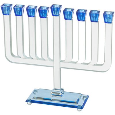 חנוכייה קריסטל מהודרת
