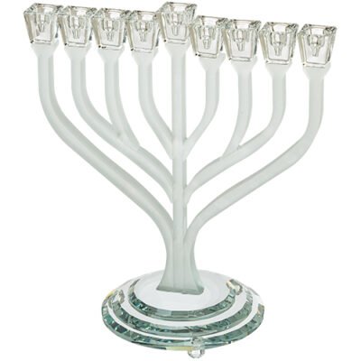 חנוכייה קריסטל מהודרת