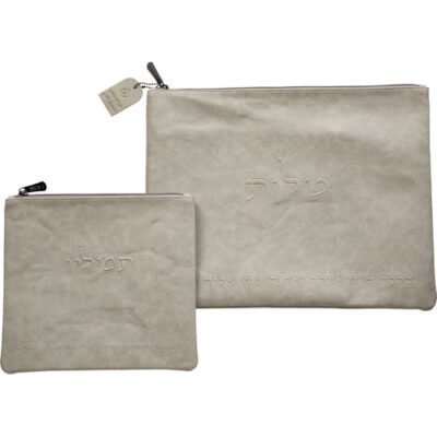 סט טלית תפילין פיו אותיות בולטות יברכך בטון