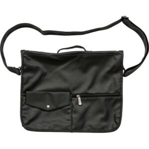 תיק טלית פיו שקוף צד קדמי אטום שחור 43X34