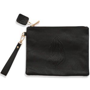 נרתיק קלאצ' האש שלי פיו שחור 26.5X20.5סמ