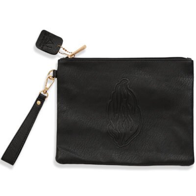 נרתיק קלאצ' האש שלי פיו שחור 26.5X20.5סמ