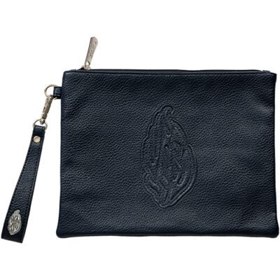 נרתיק קלאצ' האש שלי פיו כחול כהה 26.520.5סמ