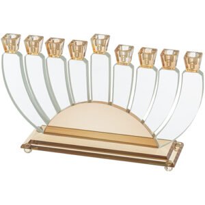 חנוכייה קריסטל מהודרת