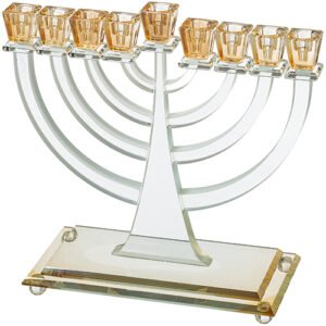 חנוכייה קריסטל מהודרת