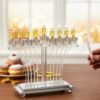 חנוכייה קריסטל מהודרת 21 ס"מ