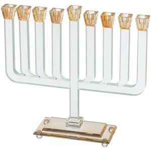 חנוכייה קריסטל מהודרת