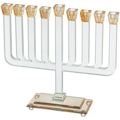 חנוכייה קריסטל מהודרת