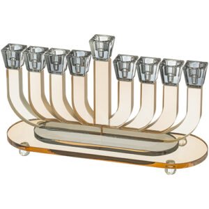 חנוכייה קריסטל מהודרת