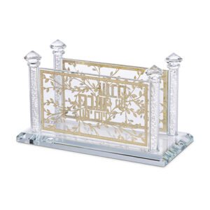 מפיון קריסטל מהודר עם פלקטה