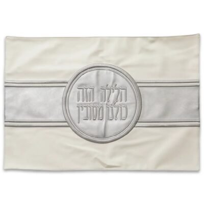 כרית הסבה מהודרת דמוי עור עם רקמה 50X72 ס"מ אריזת פיויסי