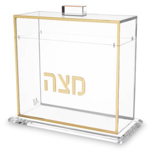 כלי למצה מאקריליק מהודר 22x26 ס"מ
