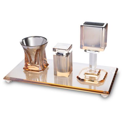 סט הבדלה קריסטל 22X11 ס"מ