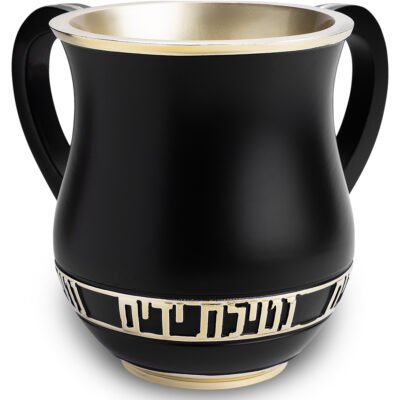 נטלה מהודרת מפולימר ציפוי זהב 14 ס"מ