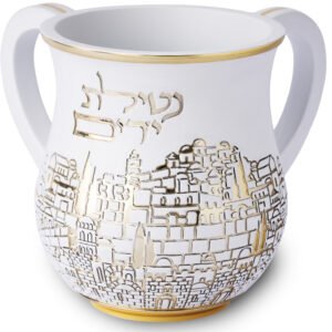 נטלה מהודרת מפולימר ציפוי זהב 14 ס"מ